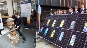 Exeter students learn about bright futures in the solar industry
